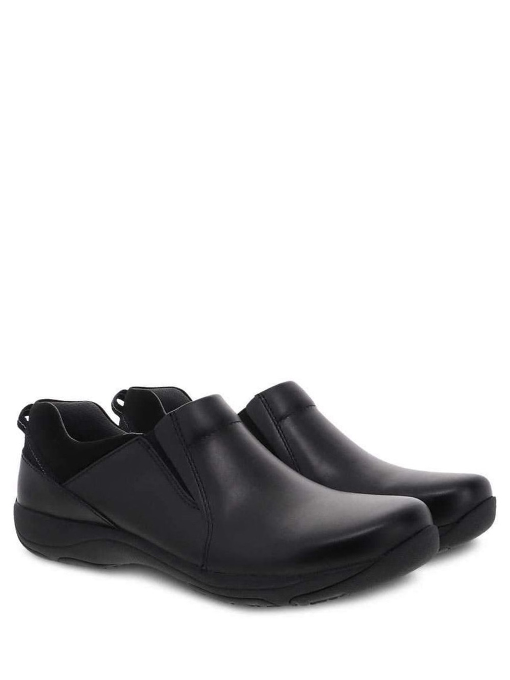 NWOT Dansko Black Neci Leather Slip-Resistant Shoes Women's Size EU37 US 6.5/7